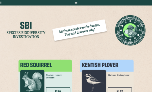Videogiochi: Species Biodiversity Investigation